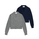 AMI PARIS｜アミパリ AMI DE COEUR カシミア カーディガン FKC127.005 TONAL AMI DE COEUR CARDIGAN レデイーズサイズ