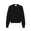 AMI PARIS|アミパリ ハートロゴ メリノウール セーター BFFKS111.KN0025 RED AMI DE COEUR SWEATER レディース ...