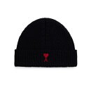 AMI PARISbA~p n[gS E[ r[j[ BFUHA106.018 RED AMI DE COEUR BEANIE Y fB[X t@bV yzyyVCOʔ́zyKiz