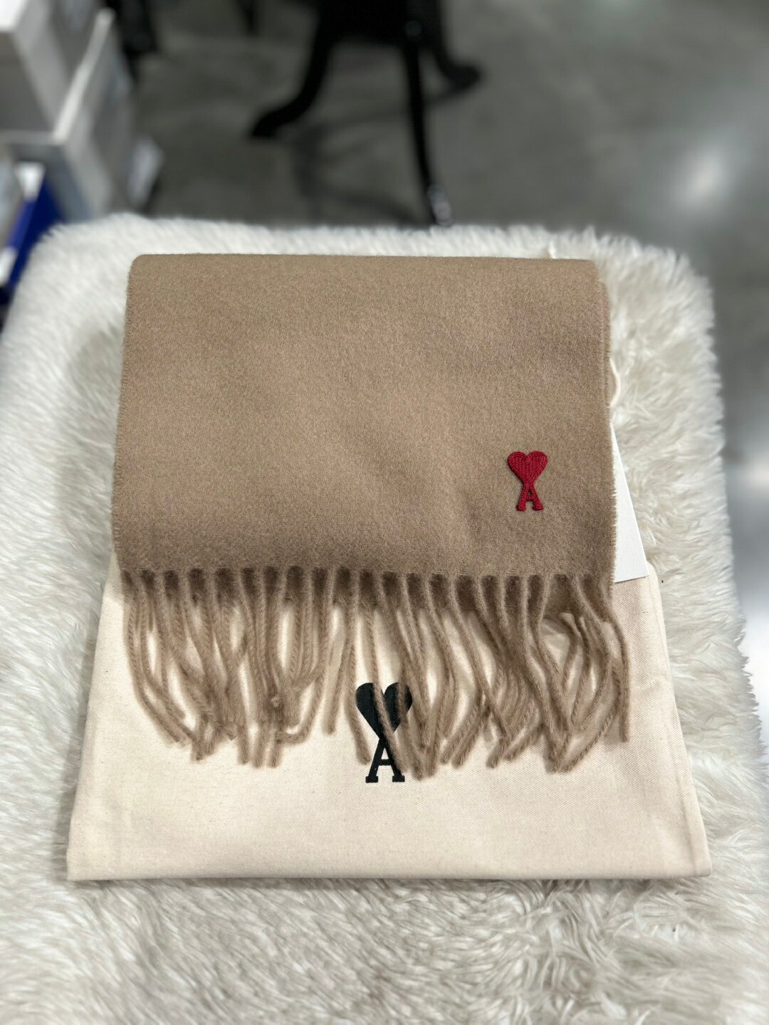 楽天市場】アミ パリ ami paris（マフラー・スカーフ｜バッグ・小物