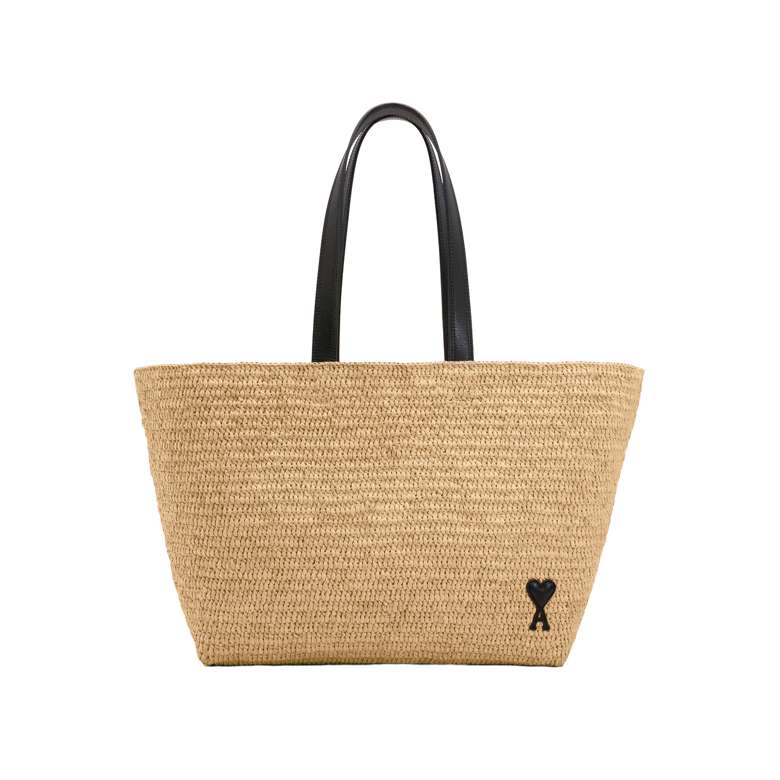Rakuten - AMI PARIS｜アミパリ アミパリス ラフィア Ami de Coeur トートバッグ レディース メンズ ショッピングバッグ NATURAL ULL740 AW0036【送料無料】【楽天海外通販】【正規品】