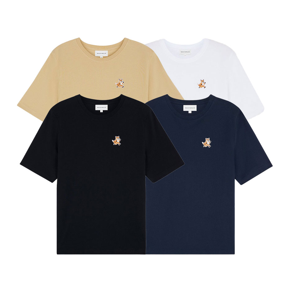 楽天BTNCMaison Kitsune｜メゾンキツネ SPEEDY FOX PATCH Tシャツ MW00119KJ0008 レディース ファッション【送料無料】【楽天海外通販】【正規品】
