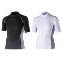 【BODY TOUGHNESS】冷感・消臭パワーストレッチ 半袖ハイネックシャツ JW-624