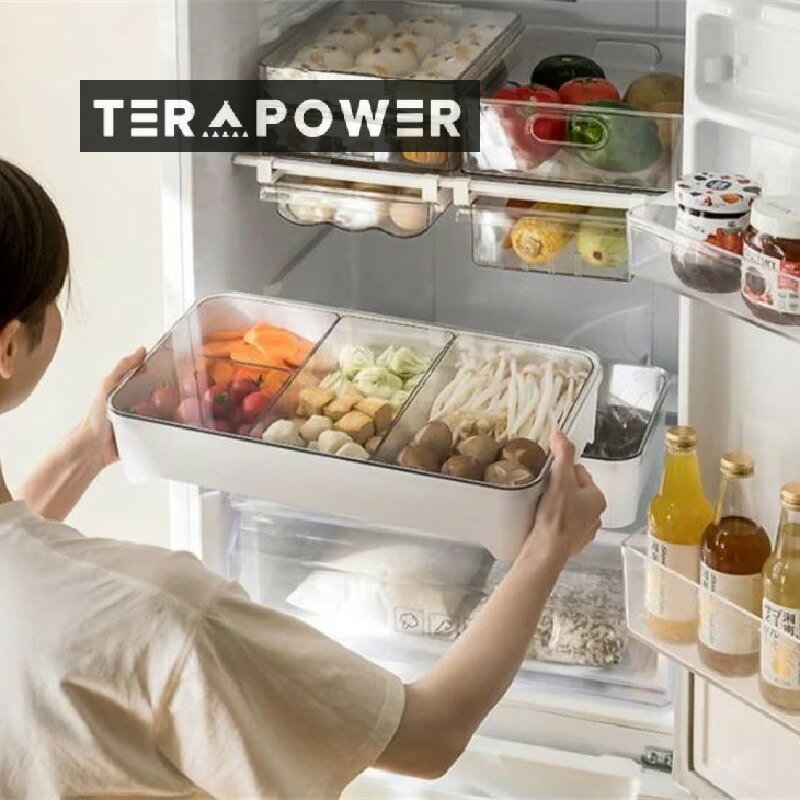 Rakuten - 新作追加 トッピング 収納 盛り合わせ コマ割り収納 取り外し可能 鮮度保持 スペア 抜きデザイン 家庭用 鍋 多機能 専用 料理皿 水切りトレー