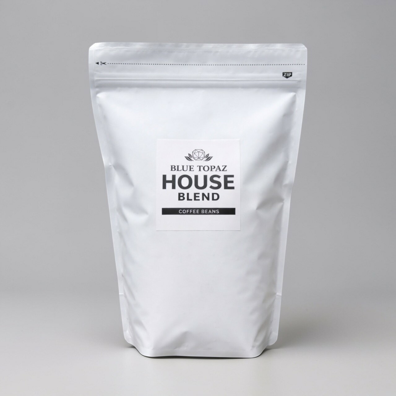 Regular - おかわりしたくなるコーヒー BLUE TOPAZ HOUSE BLEND コーヒー豆 500g ブルートパーズ ハウスブレンド 自然栽培 高級アラビカ種 ティピカAA 無農薬 コストコ スタバ風