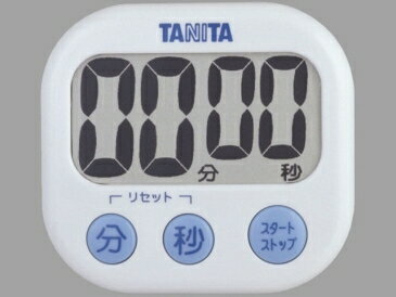 TANITA タニタ デジタルタイマーでか見えタイマー TD384 ホワイト 