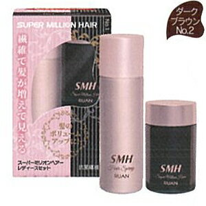 SPミリオンヘアー レディスセット#2 ダークブラウン 【BS】