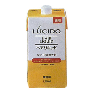 【 LUCIDO 】 ルシード ヘアリキッド 1000mL lucido ヘアトニック [ 髪になじみしっかり仕上げ ] 【 サロン専売品 美容室 美容院 美容師 プロ 愛用 】 【 リキッド 用品 道具 関連 】【BS】