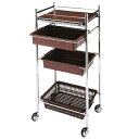 No.1 アルファ セット台 ハイタイプ ブラウン 理美容器具 【 サロン専売品 美容室 美容院 美容師 プロ 愛用 理美容 】【BS】