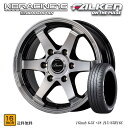 BUANJAPAN ハイエース KBレーシング 16インチ ホイールファルケン・ホワイトレター【215/65R16Cホイールタイヤセット】200系ハイエースにオススメ 7型、8型対応 4本/1台分セット1型～7型、8型まですべての年式に適合