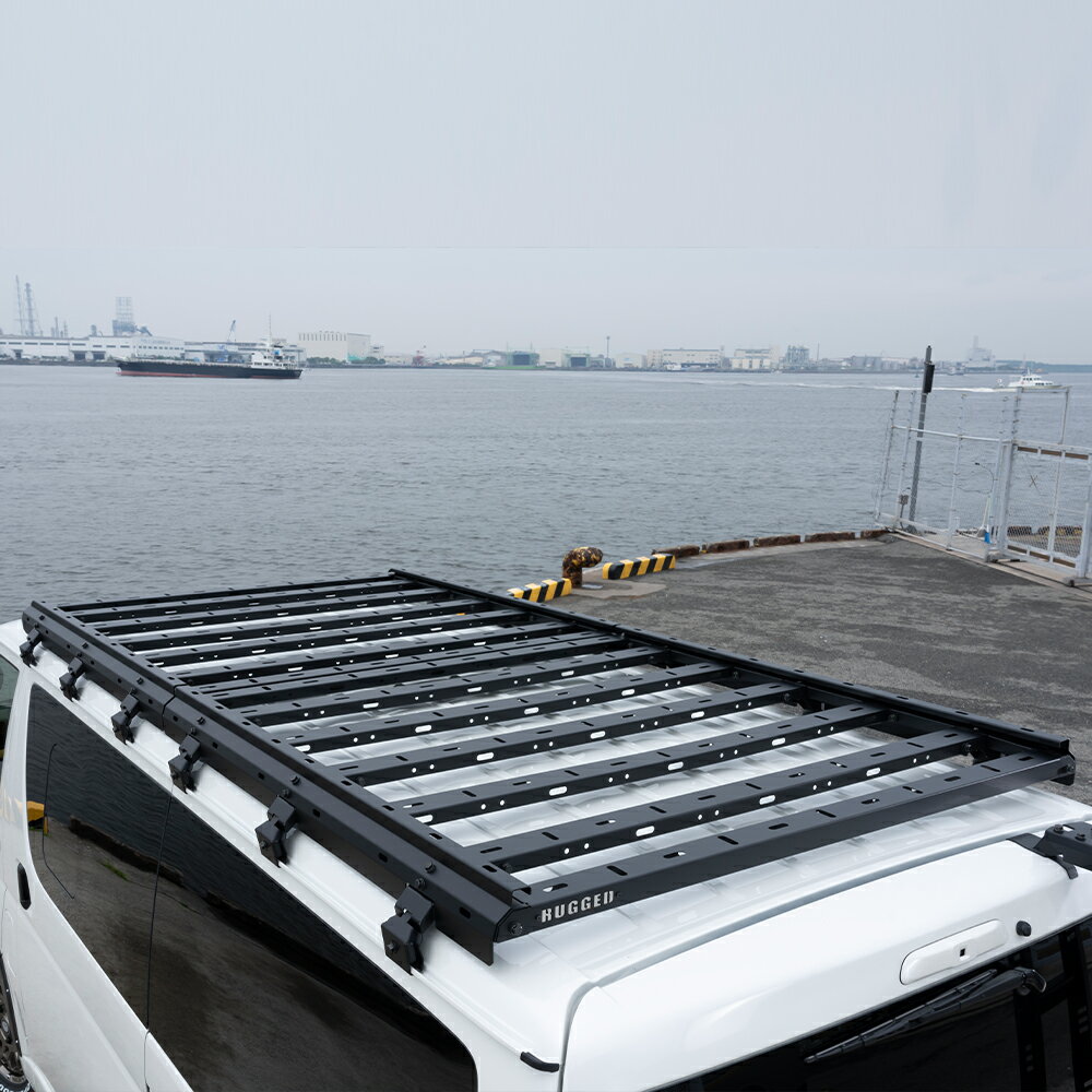 RUGGED ARMOR アイアンルーフキャリア 標準ボディ用 【前後1台分】
