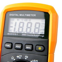使いやすい!デジタルマルチテスター電流・電圧・抵抗PM8233D