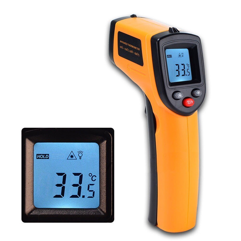 デジタル 赤外線温度計 非接触温度計 IR温度計 2
