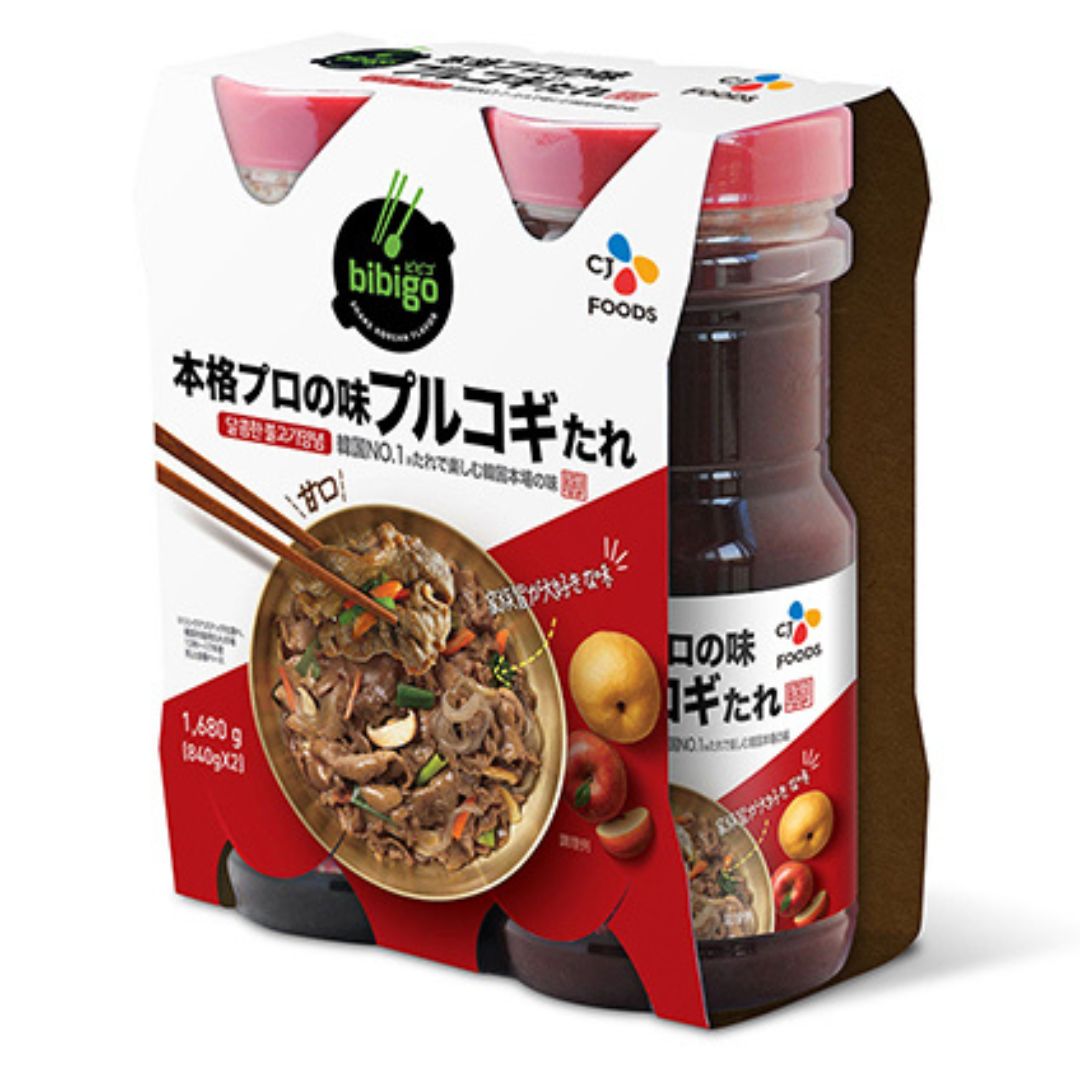 訳あり品：賞味期限2023年11月16日　プルコギたれ　本格プロの味　ビビゴ　bibigo コストコのサムネイル