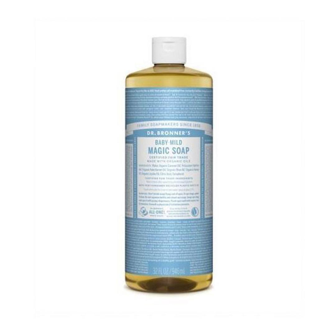 Dr　ブロナー ドクターブロナー Dr.Bronner's マジックソープ 946ml ベビーマイルド 無香料 正規輸入品 顔・ボディ用洗浄料 オーガニック コストコ