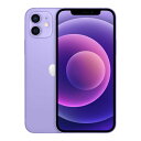  Apple iPhone 12 64GB SIMフリー パープル MJNH3J/A 本体 アイフォン アップル iphone12 シムフリー