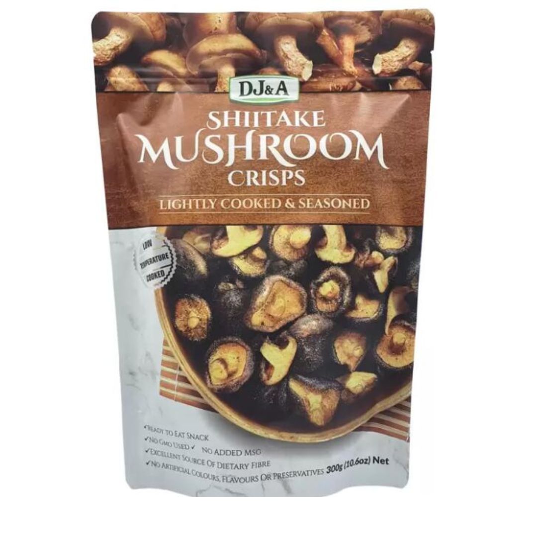 DJ&A しいたけ マッシュルーム クリスプス 300g 椎茸 スナック おつまみ おやつ コストコ