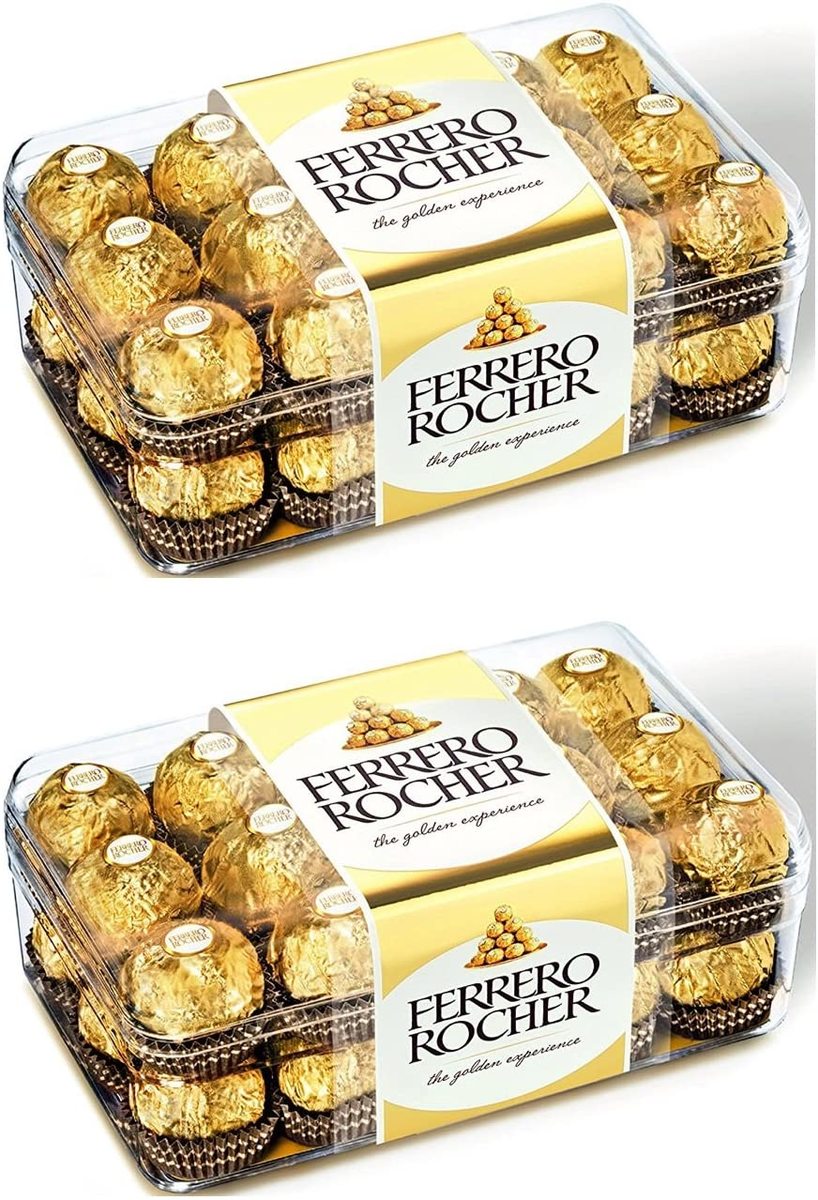 フェレロ ロシェ 30個入り 2箱セット 計60個 プチギフト バレンタイン チョコ チョコレート ヘーゼルナッツ FERRERO ROCHER 個包装 チョコレートギフト 義理チョコ フェレロ ロシェ チョコレートのサムネイル