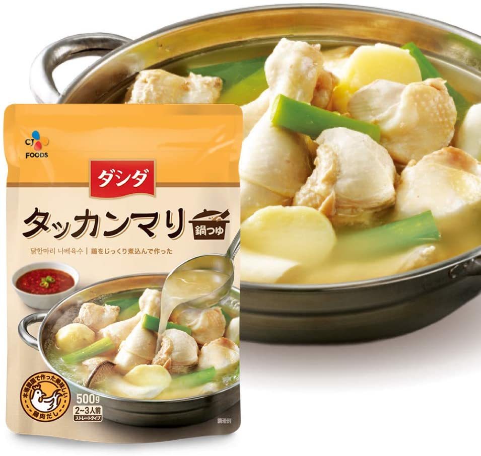 全国送料無料【ダシダ】タッカンマリ鍋つゆ 500g(2-3人前)　ダッカンマリ　サムゲタンのサムネイル