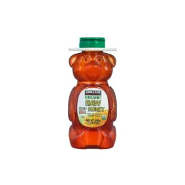 KIRKLAND　カークランド　Organic Raw Honey オーガニック ローハニー680g 1本 有機 生ハチミツ（生はちみつ）コストコ　はちみつ 食品 コストコ通販 くま 容器