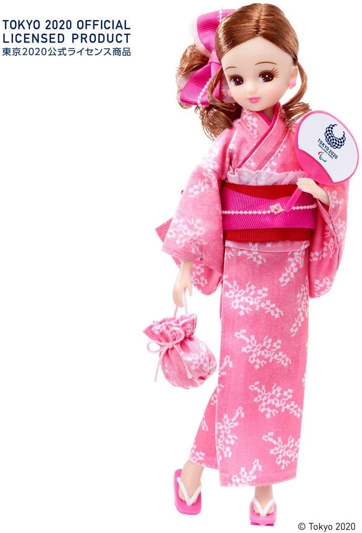 タカラトミー(TAKARA TOMY) リカちゃん 浴衣 東京2020 パラリンピックエンブレム プレゼント ラッピング あす楽のサムネイル