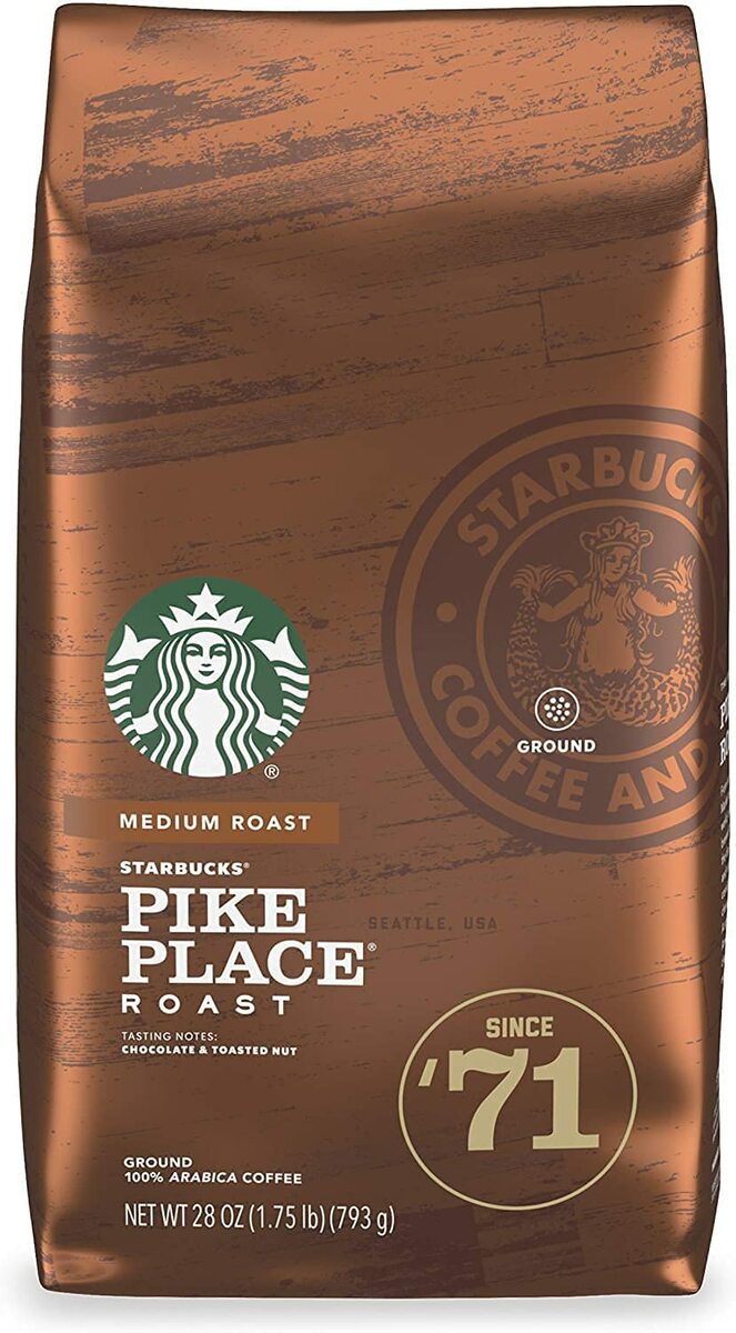 スターバックス パイクプレイスロースト (粉) 793g Starbucks PIKE PLACE ROAST ミディアム レギュラー 大容量 あす楽のサムネイル