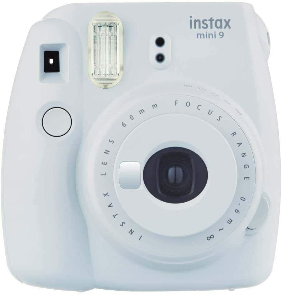 インスタックスミニ9カメラ - スモーキーホワイト、16550679 FUJIFILM チェキ インスタントカメラ