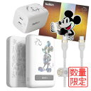 Belkin Disney モバイルアクセサリー ギフトボックス ベルキン モバイルバッテリー 充電器 充電器セット ディズニーバッテリー ディズニー100 デ...