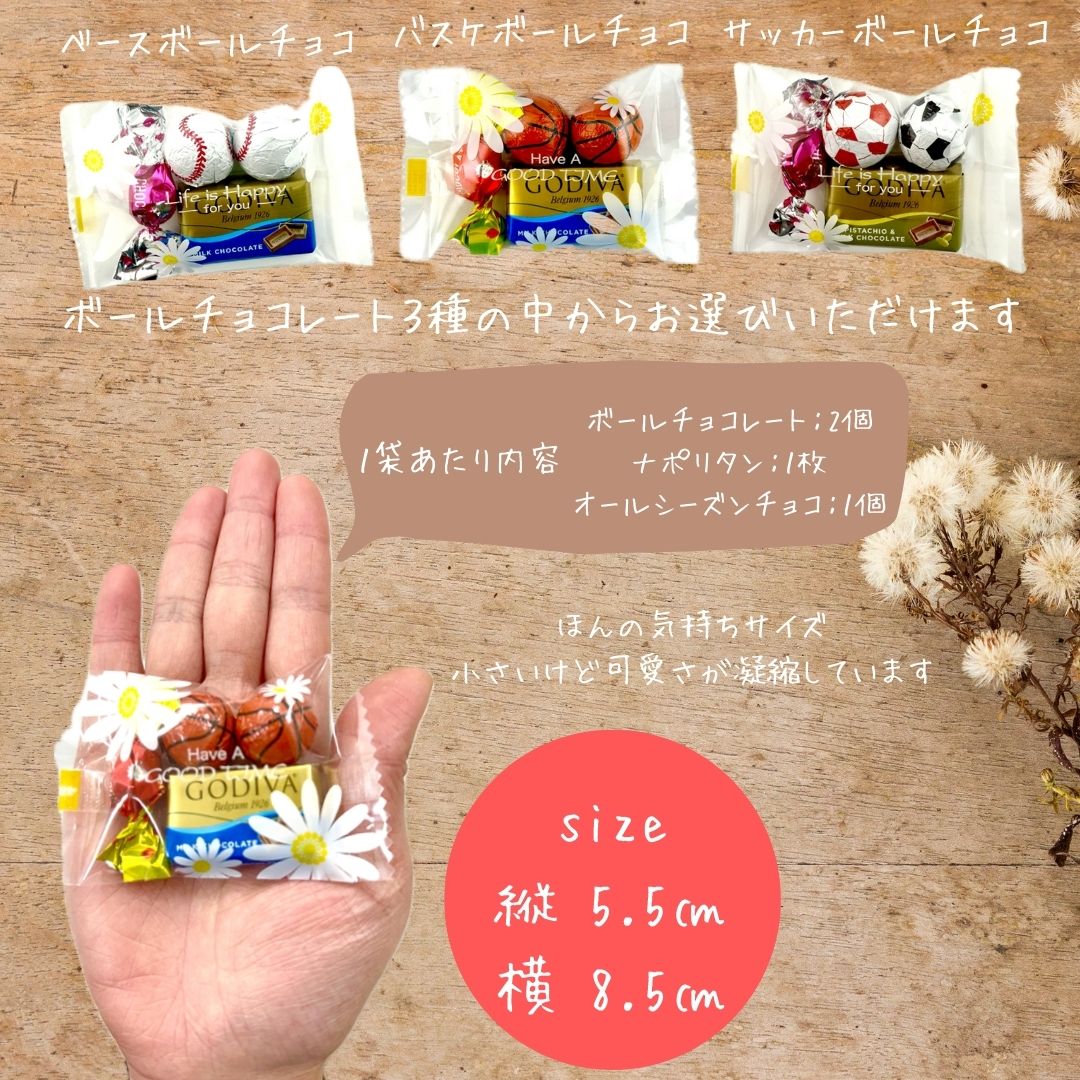 プチギフト 10袋 選べるボールチョコ ナポリ...の紹介画像2