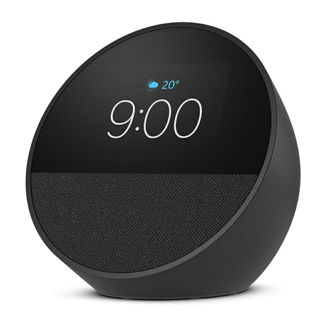 Echo Spot（2024年発売） ブラック