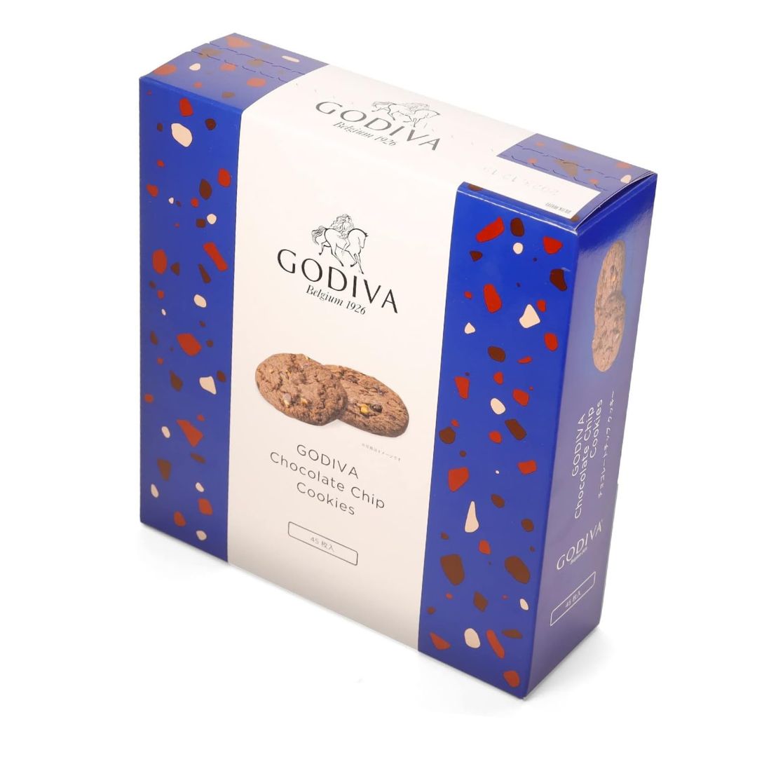 Godiva ゴディバ チョコチップクッキー 45枚入り シェア 手土産 おやつ プチ贅沢 間食 カフェ バレンタイン ホワイトデー 手土産 小腹 Godiva Chocolate Chip Cookiesのサムネイル