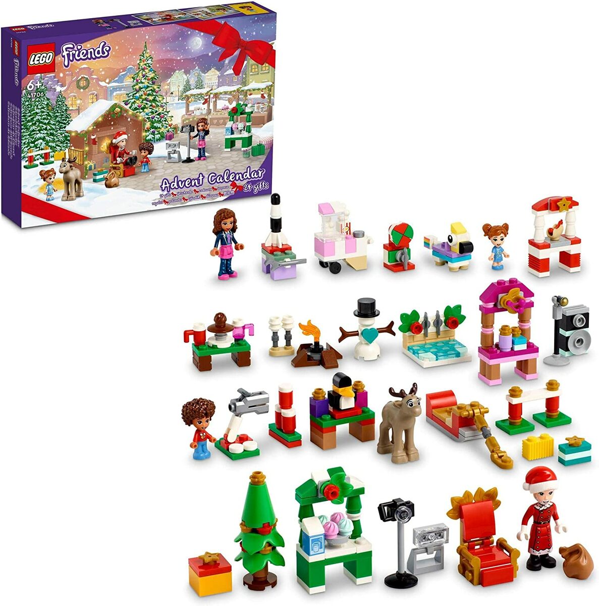 ラッピング可 レゴ(LEGO) フレンズ レゴ(R)フレンズ アドベントカレンダー 41706のサムネイル