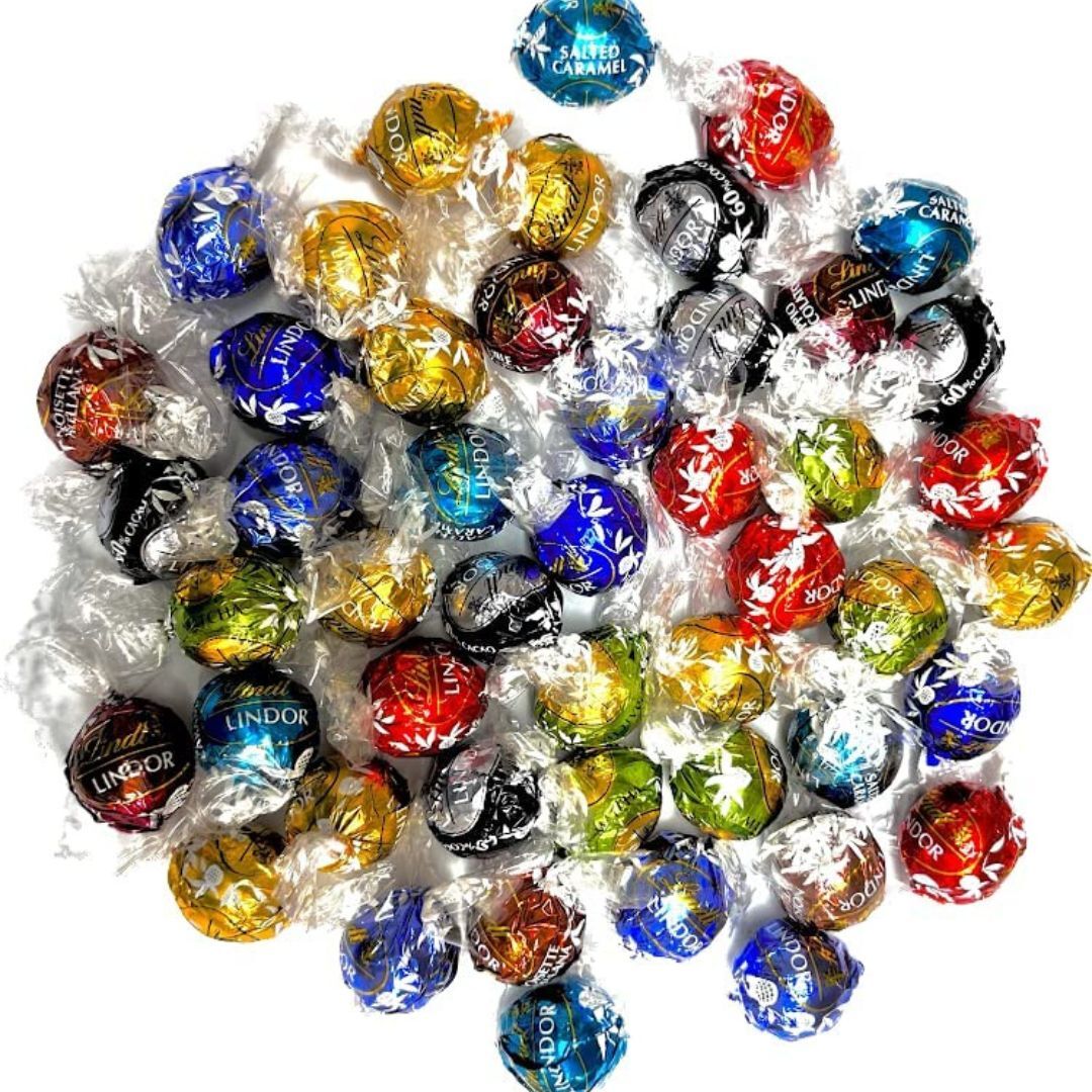 【クール便発送】リンツ リンドール 9種類48個 チョコレート ゴールド シルバー ピンク 大容量 600g 詰め合わせ アソート バレンタイン チョコ Lindtのサムネイル