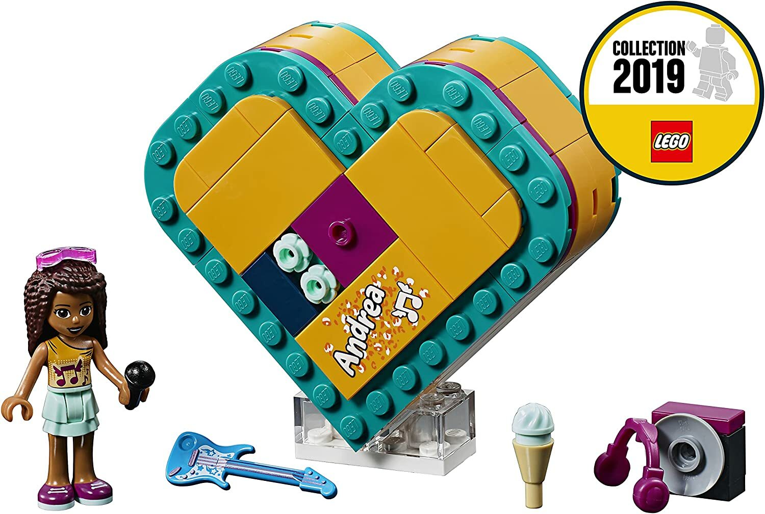 ラッピング可 レゴ LEGO フレンズ ハートの小物入れ アンドレア 41354 プレゼント