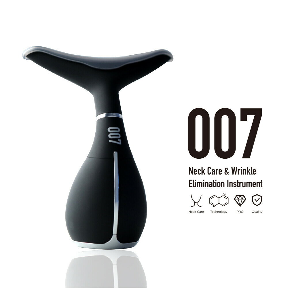 大人気商品!【美顔器部門1位】正規品《 超！美顔器007 》リフトアップ 表情筋 フェイスライン 冷温感振動機能付 毛穴 LED 音波振動 かっさ ほうれい線 弾力 たるみ 首ケア デコルテ 高機能 軽量 男 女 ホームエステ 光エステ 日本製 神戸製薬 プレゼント SD WBH