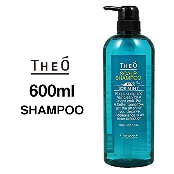 【THEO　ポンプシャンプー　アイスミント】ジオ スキャルプシャンプー アイスミント　600mL　シャンプー ヘアケア すっきり ニオイ ベ..