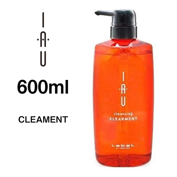 【クリアメント ポンプ 】Lebel　IAU　ルベル　イオ　クレンジング　クリアメント　600ml　シャンプー　（ orange　D)のサムネイル