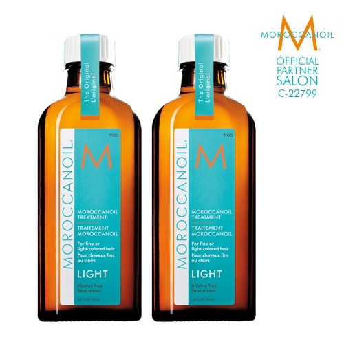 ＜2本セット＞【正規品】【ライト】モロッカンオイルトリートメントライト 100ml ポンプ付き MOROCCANOIL TREATMENT アウトバス 洗い流さないトリートメント スタイリング ヘアオイル ヘアケア 美容室専売 サロン専売 オイルトリートメント 保湿 乾燥 乾燥対策