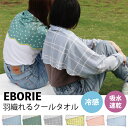 【 スリーブクールタオル EIBORIE / エイボリー 】 冷たいタオル クールタオル 冷感タオル 冷却タオル 2way ひんやり タオル 濡らす 冷える 吸...