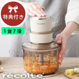 ܡŵդ ӥ塼ŵ ۥ쥳 աɥץå  RCP-6 | recolte Food Processor Combo ߥ ߤڤ 館 ѥ ࡼ 쥷|åѡ ߤڤ  ư ư 7  ƥ쥹 win