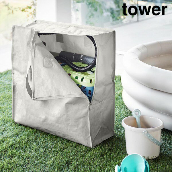 tower《 ポリエチレンシートポケット付きおもちゃ収納バッグ タワー 》収納バッグ 持ち運び トー