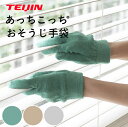 テイジン《 あっちこっち 手袋 》極細繊維 ミクロスター 洗剤不要 水だけ 拭く 洗う 磨く 台拭き 水垢 窓ガラス 油汚れ 食器拭き 水切り 吸水 速乾 クロ...
