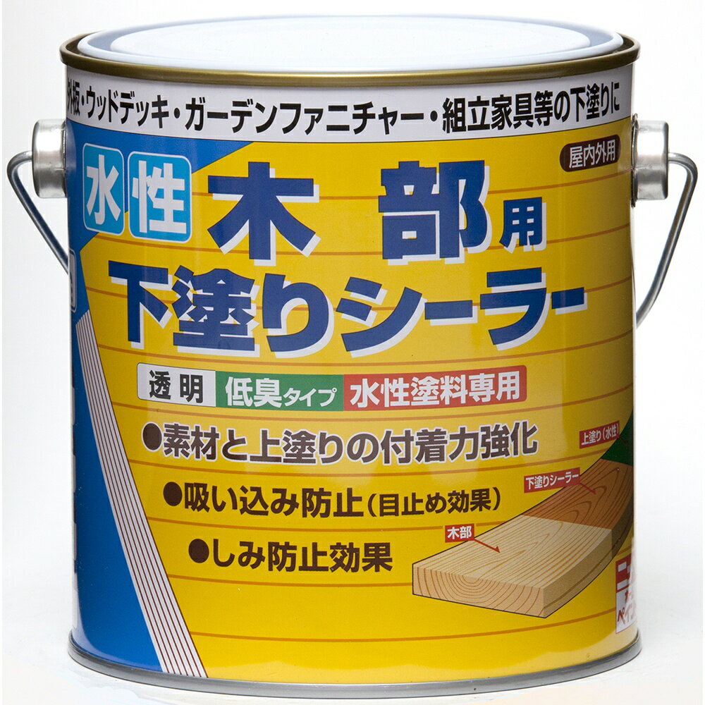 ニッペホームプロダクツ水性木部用下塗りシーラー 0.7L 透明水性木部用下塗りシーラー 0.7L 透明