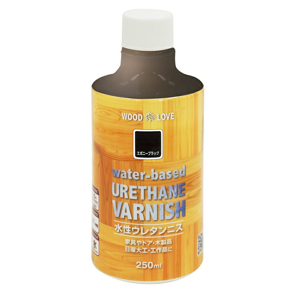 yyΉEzjbyz[v_NcWL E^jX water-based URETHANE VARNISH 250mlG{j[ubN