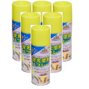 アサヒペン 蛍光塗料スプレー 300ML レモン 内箱入り6本セット