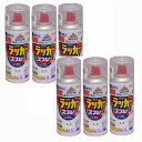 アサヒペン アスペンラッカースプレー 300ML 透明(クリヤ) 内箱入り6本セット