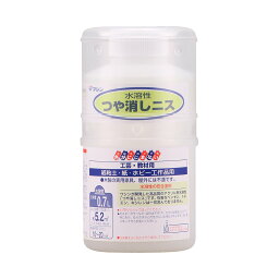 【あす楽対応・送料無料】和信ペイント水溶性つや消しニス0.7L