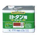 【あす楽対応・送料無料】アトムハウスペイント油性ルーフコートトタン用7L茶(赤錆)