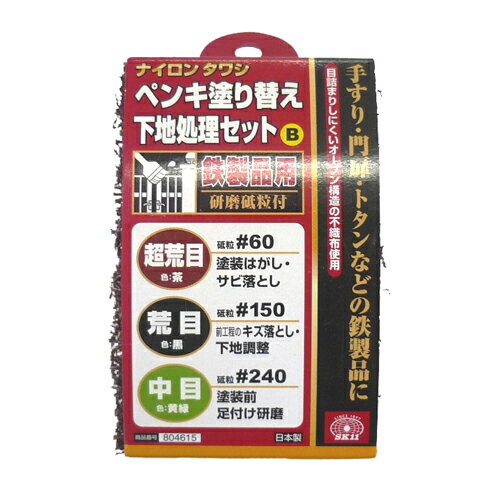SK11 塗装前下地処理セットB鉄工用