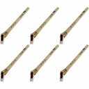 大塚刷毛製造 ほたる 隅切用 筋違 白 15mm(5号) 6個セット